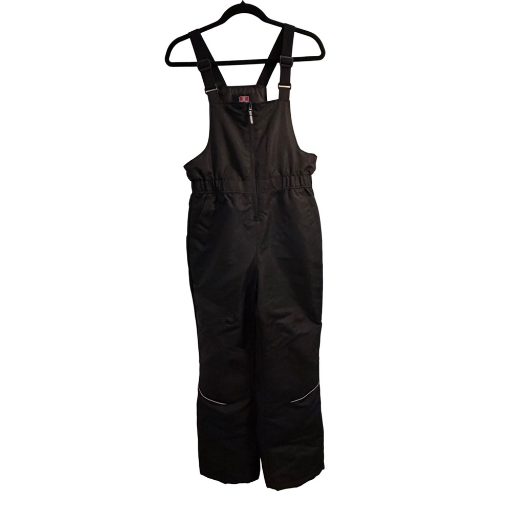 Swiss Tech Snow Bib Black XL 14-16 Insulated Ski Pants Winter Outdoors